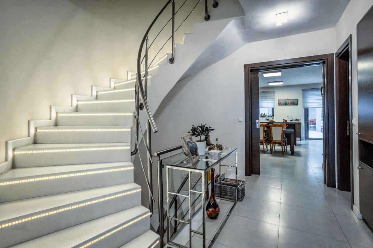 Luxury Villa Hestia Grey With Private Pool Réthimno Kültér fotó